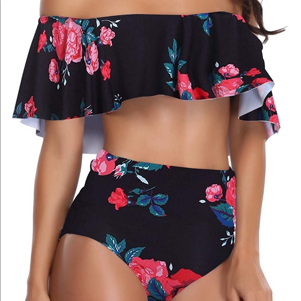 💥ships today! 2 Way Wear Floral swimsuit 💥